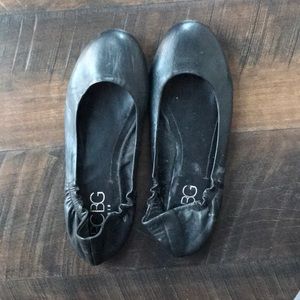 Black bcbg ballet flats